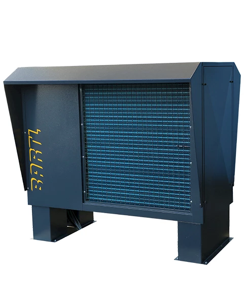ARCHIV - Luft-Kompakt Wärmepumpe zur Außenaufstellung